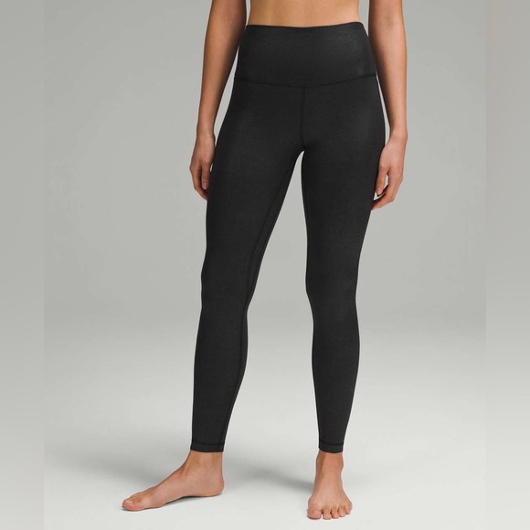 Lululemon Align Ribbed High-Rise Pant 28" Shine Size 8 - Picture 4 of 8